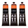 Atelier A2 Heavy Body Lightfast Artist Acrylic, 4 oz., Cadmium Scarlet Hue, Pack of 3