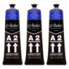 Atelier A2 Heavy Body Lightfast Artist Acrylic, 4 oz., Cobalt Blue Hue, Pack of 3
