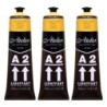 Atelier A2 Heavy Body Lightfast Artist Acrylic, 4 oz., Yellow Oxide, Pack of 3