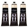 Atelier A2 Heavy Body Lightfast Artist Acrylic, 4 oz., Unbleached Titanium, Pack of 3