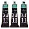 Atelier A2 Heavy Body Lightfast Artist Acrylic, 4 oz., Permanent Green Deep Hue, Pack of 3