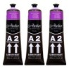 Atelier A2 Heavy Body Lightfast Artist Acrylic, 4 oz., Brilliant Violet, Pack of 3