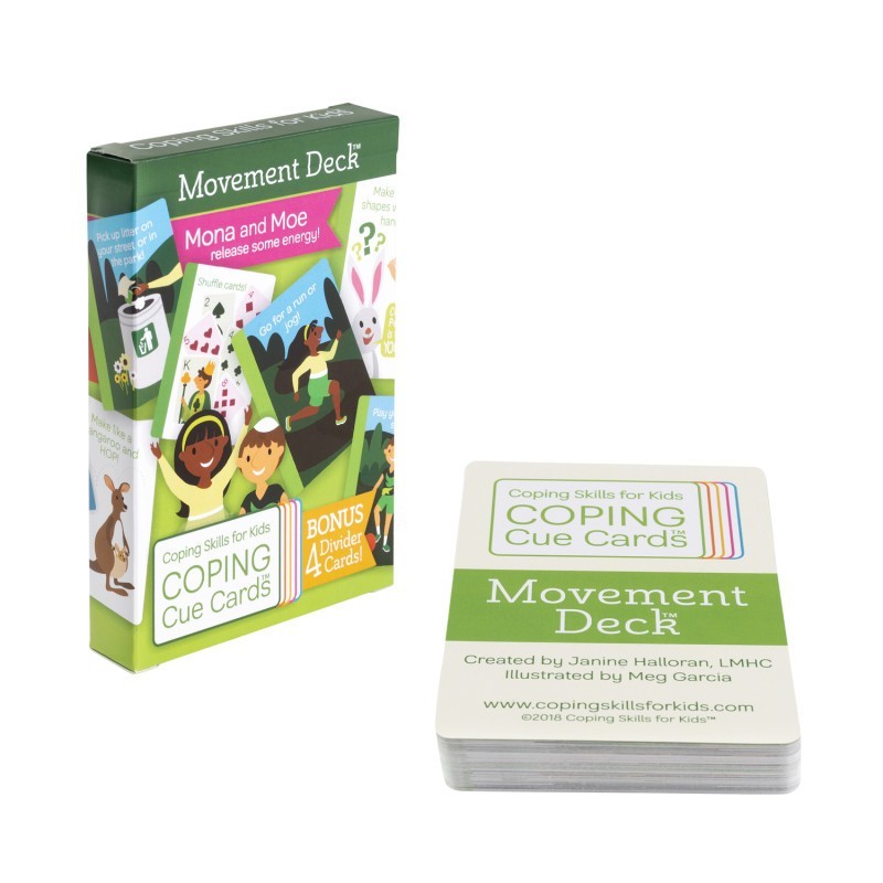 Coping Skills for Kids™ Coping Cue Cards™ Movement Deck™