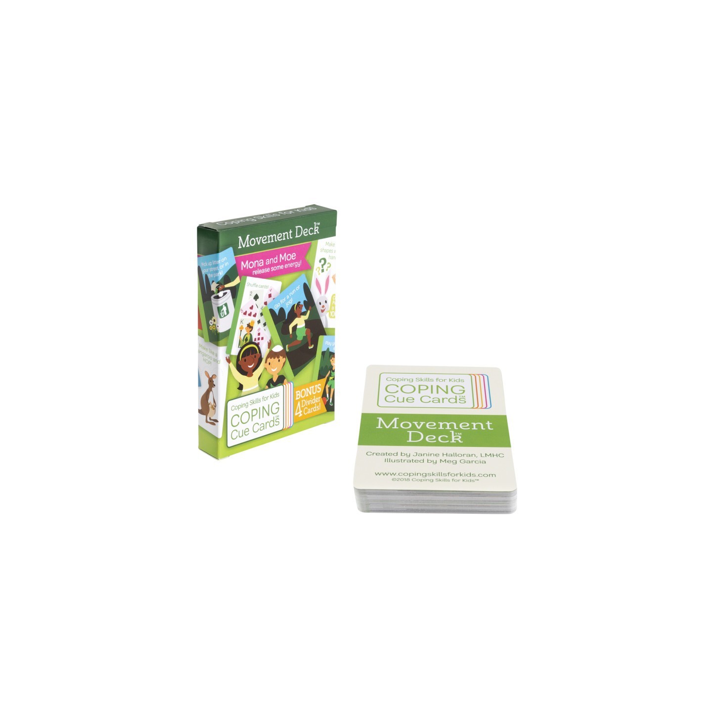 Coping Skills for Kids™ Coping Cue Cards™ Movement Deck™