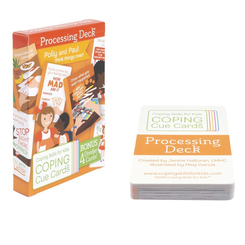 Coping Skills for Kids™ Coping Cue Cards™ Processing Deck™