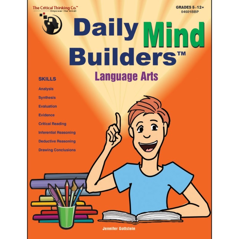 The Critical Thinking Co.™ Daily Mind Builders™: Language Arts, Grade 5-12