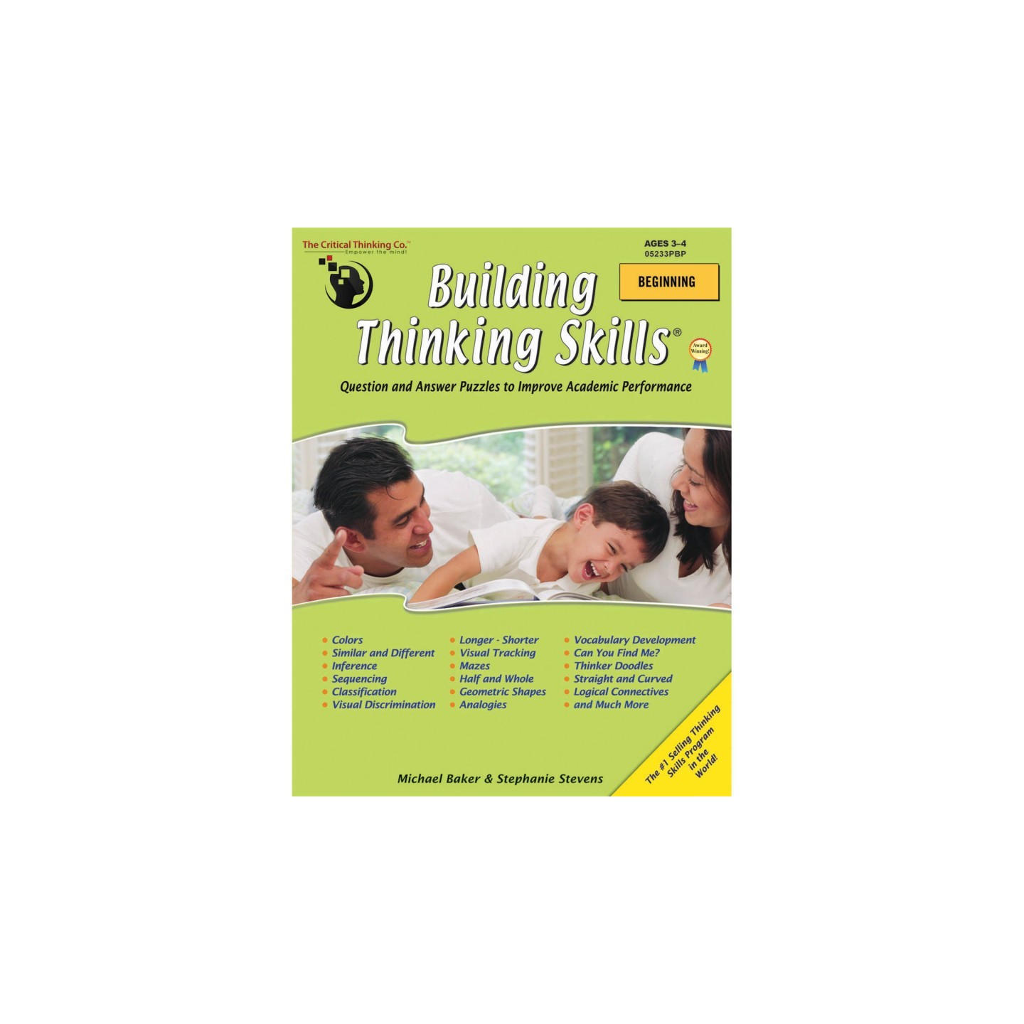 The Critical Thinking Co.™ Building Thinking Skills® Book, Beginning, Grade Pre K