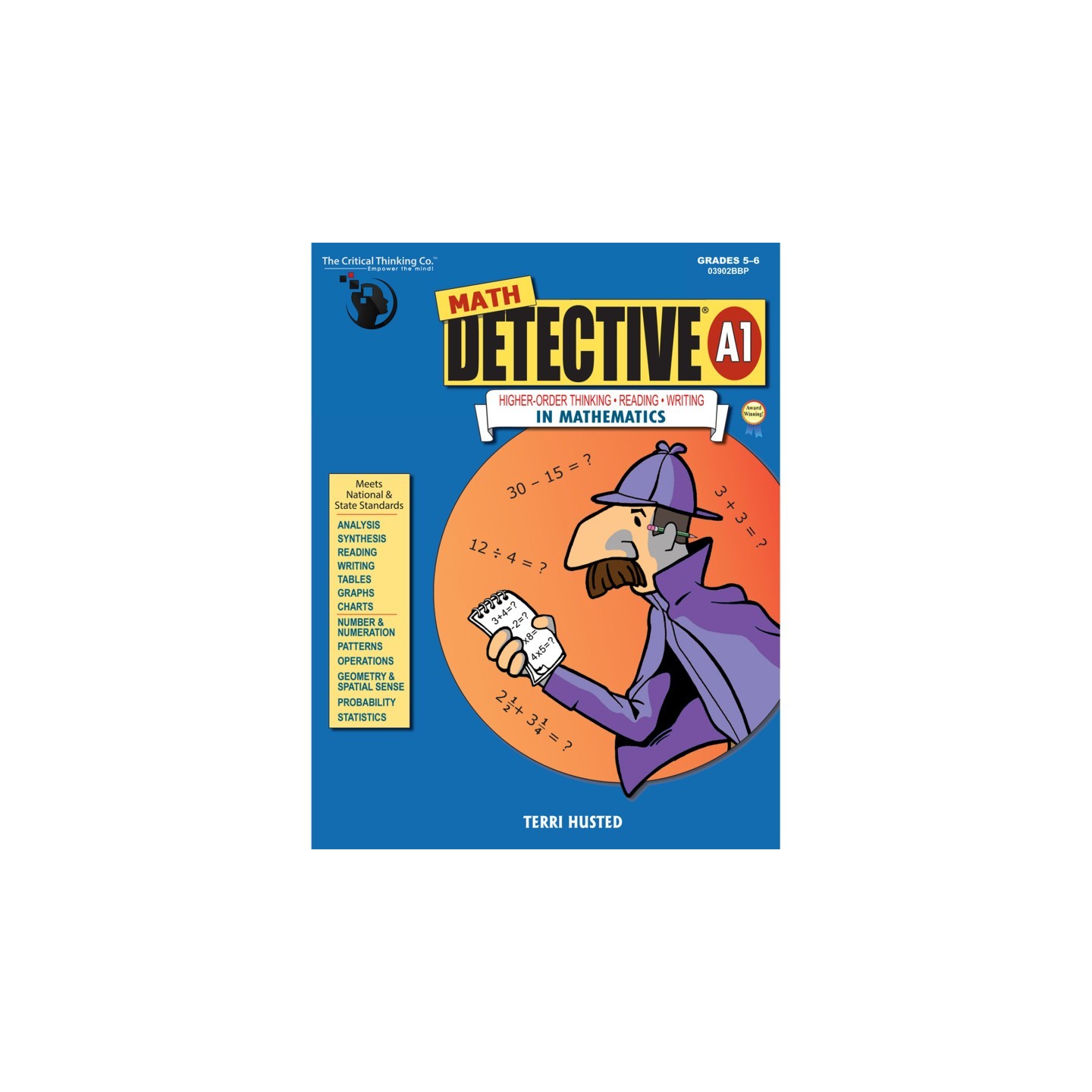 The Critical Thinking Co.™ Math Detective Book, A1, Grade 5-6