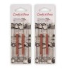 Conté à Paris Carrés Esquisse Sketching Pastel Crayons, Sanguine (2450), 2 Per Pack, 2 Packs