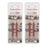 Conté à Paris Carrés Esquisse Sketching Pastel Crayons, Sanguine 18th Century (2451), 2 Per Pack, 2 Packs