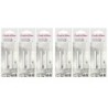 Conté à Paris Carrés Esquisse Sketching Pastel Crayons, White 2B, 2 Per Pack, 6 Packs
