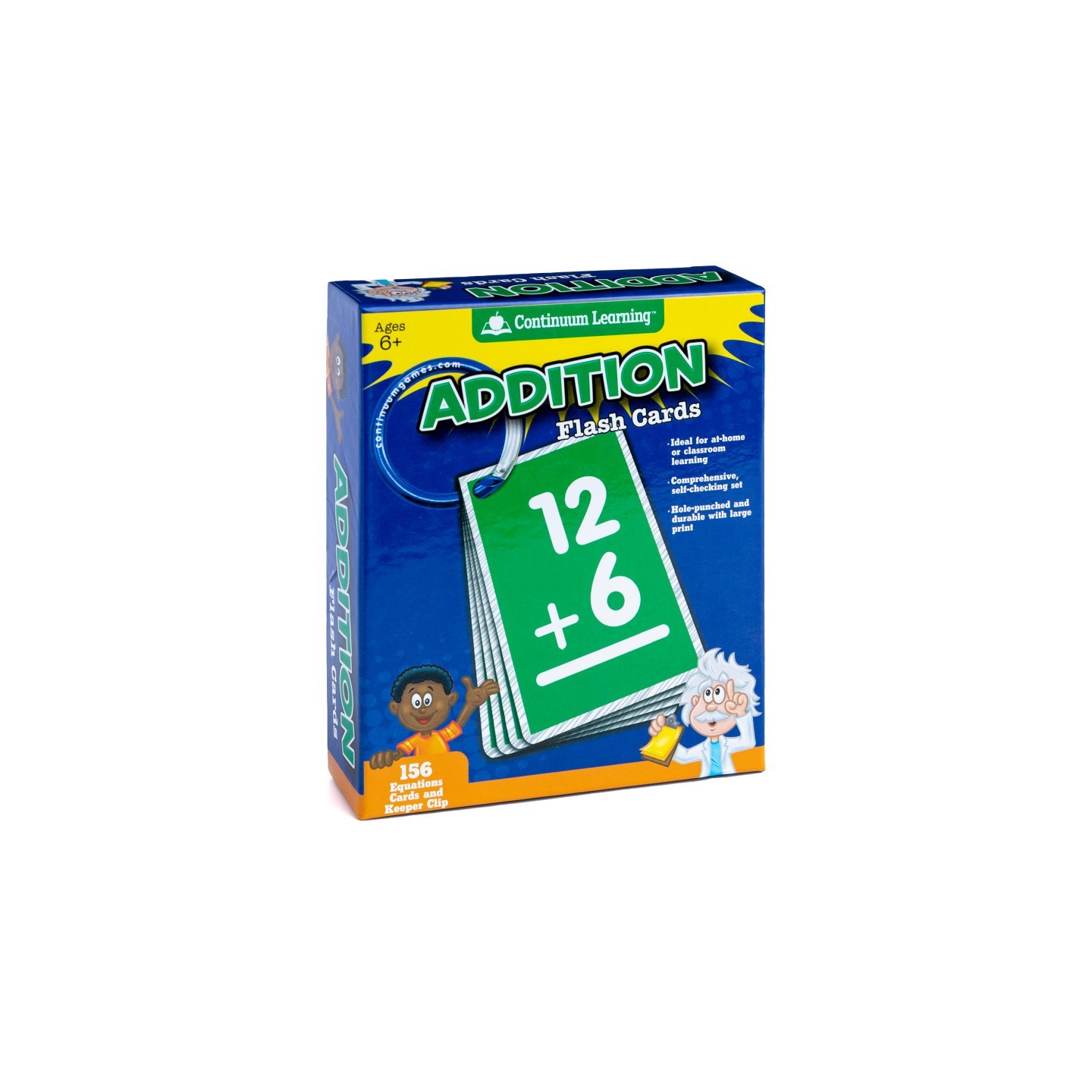 Continuum Games Addition Flash Cards