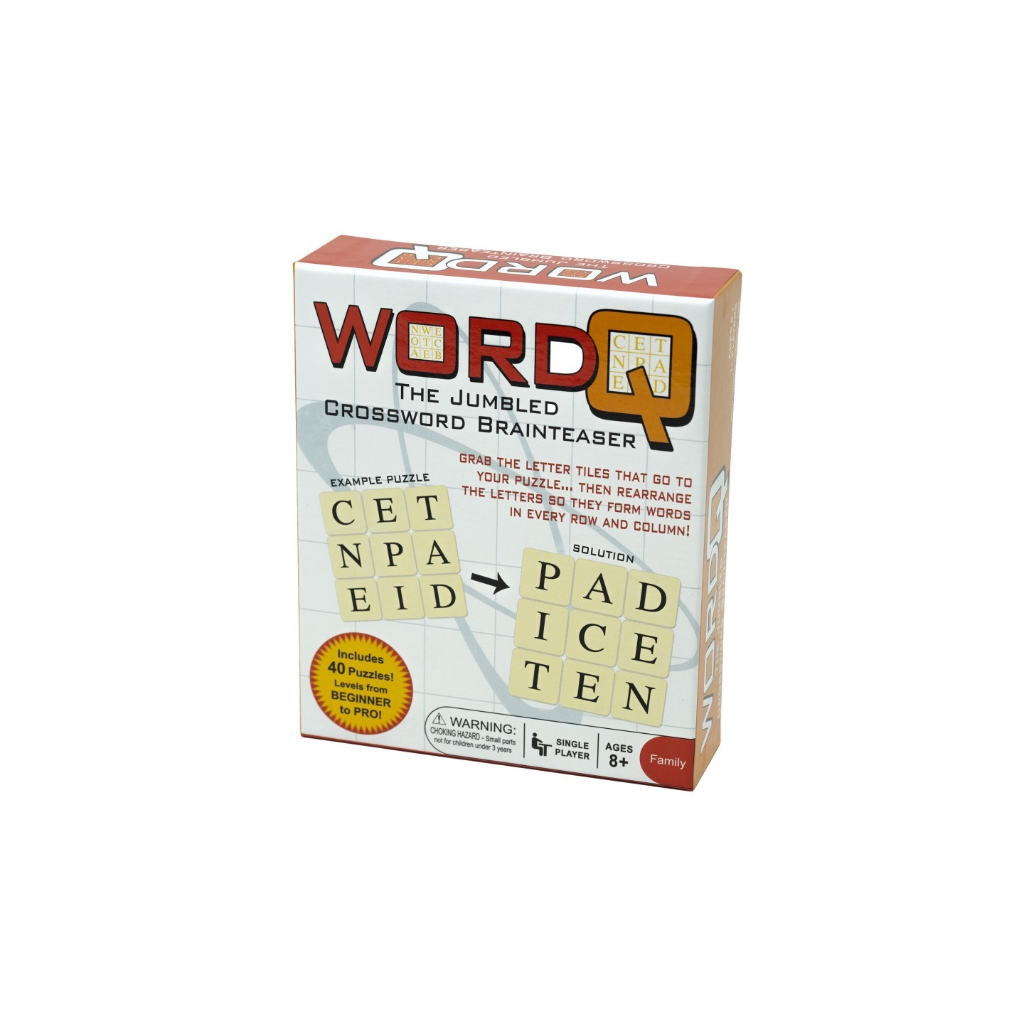 Continuum Games Word Q: The Jumbled Crossword Brainteaser Game