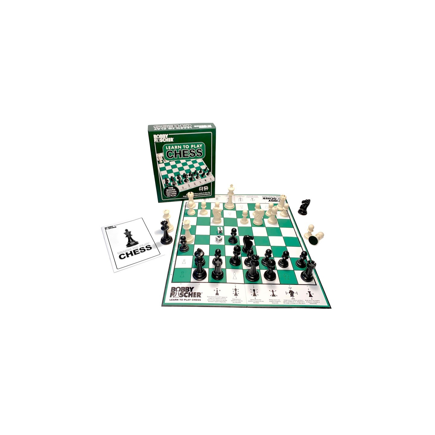 Wood Expressions Learn to Play Chess Set