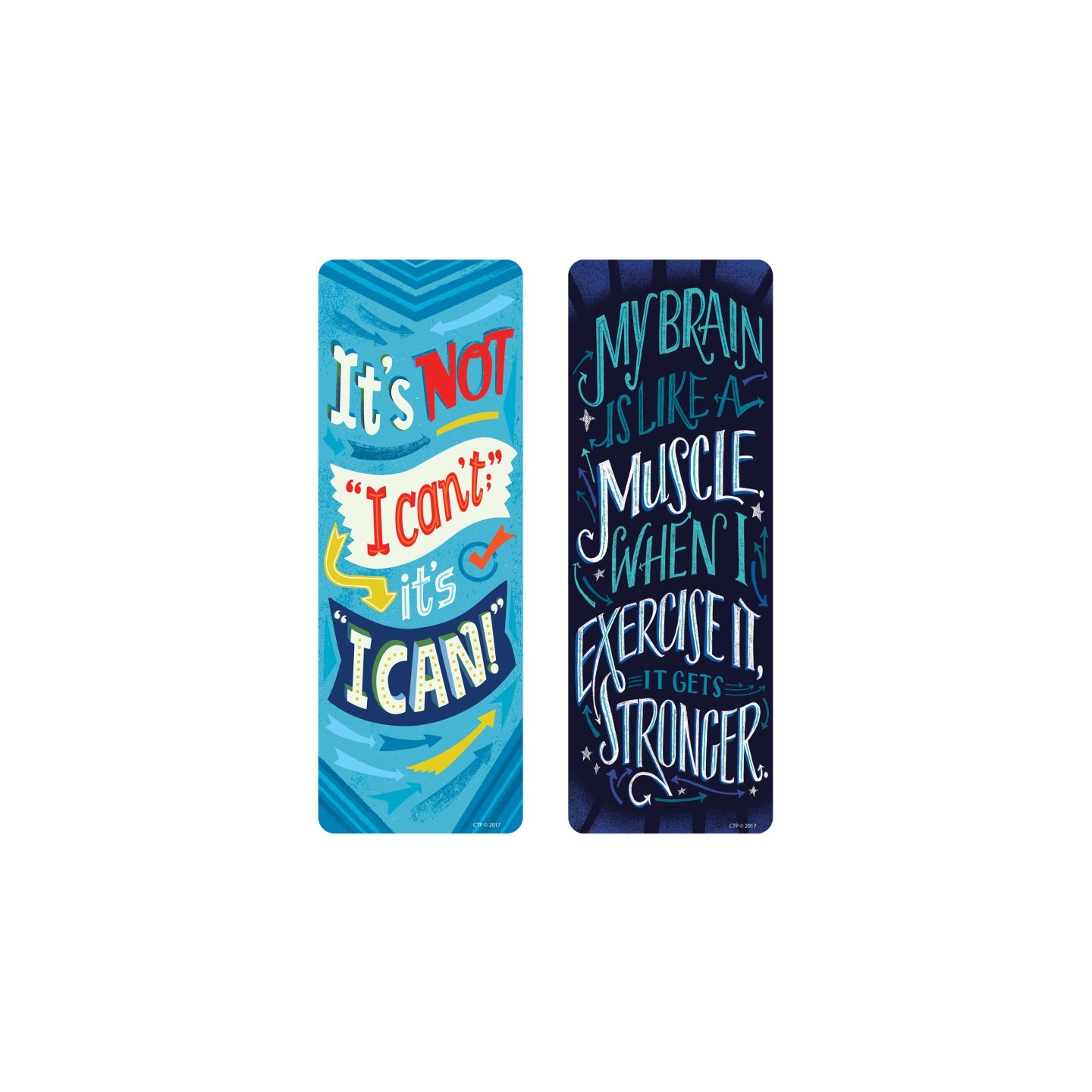 Creative Teaching Press® What's Your Mindset Motivational Quotes Bookmarks