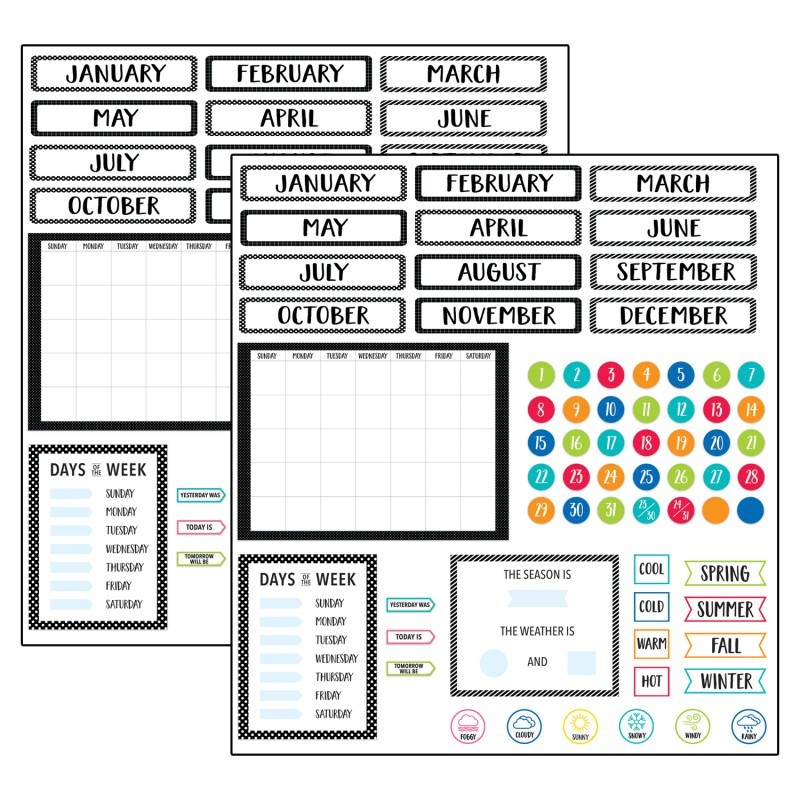 Creative Teaching Press® Farm Friends Core Decor Calendar Set, 2 Sets