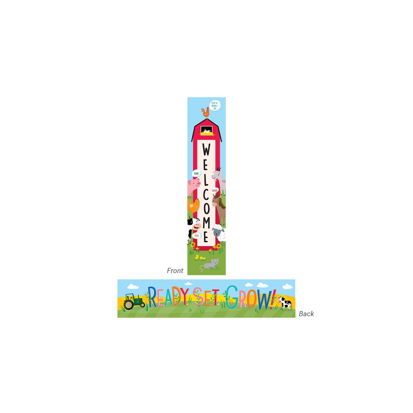 Creative Teaching Press® Farm Friends Welcome Banner