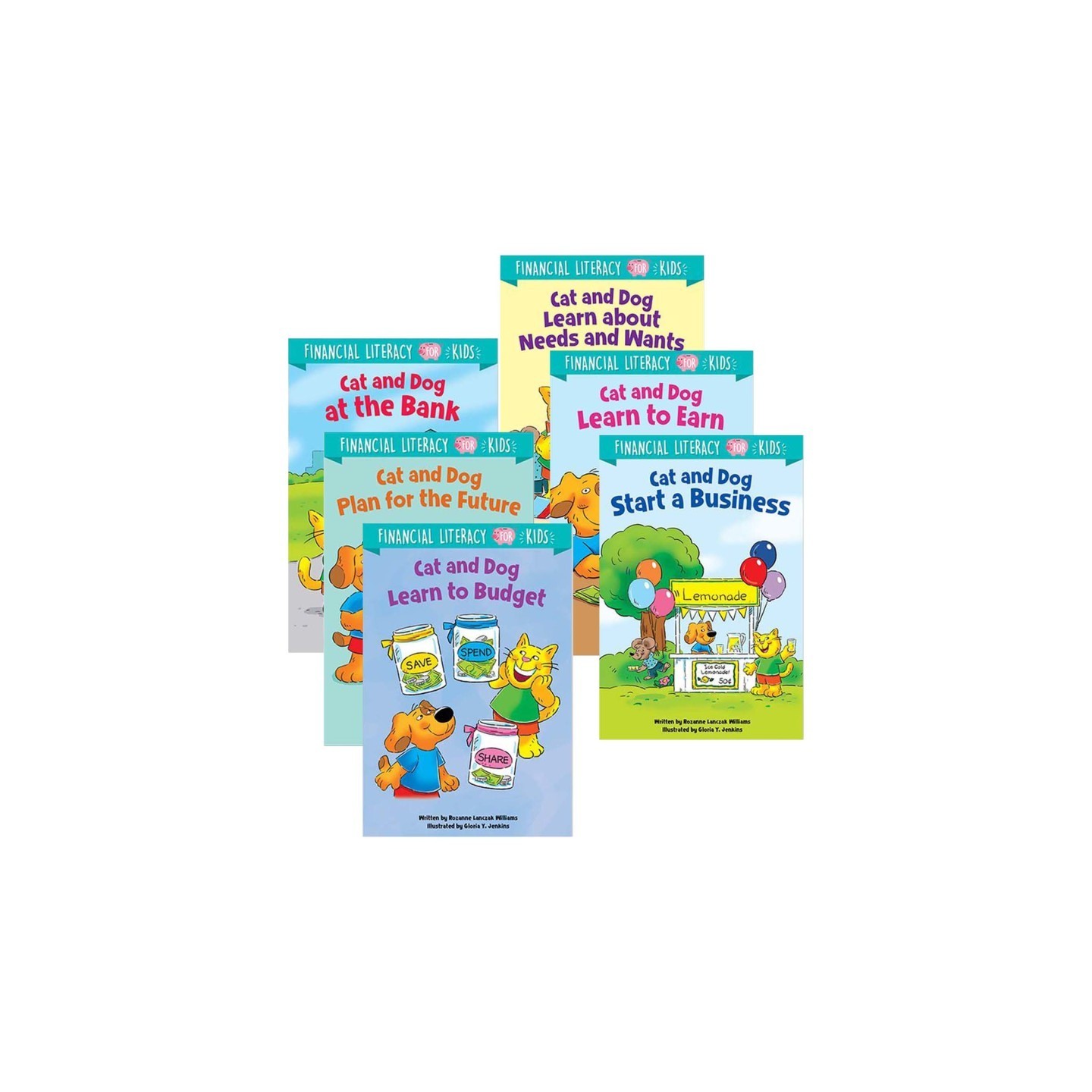 Creative Teaching Press® Financial Literacy for Kids 6-Book Pack