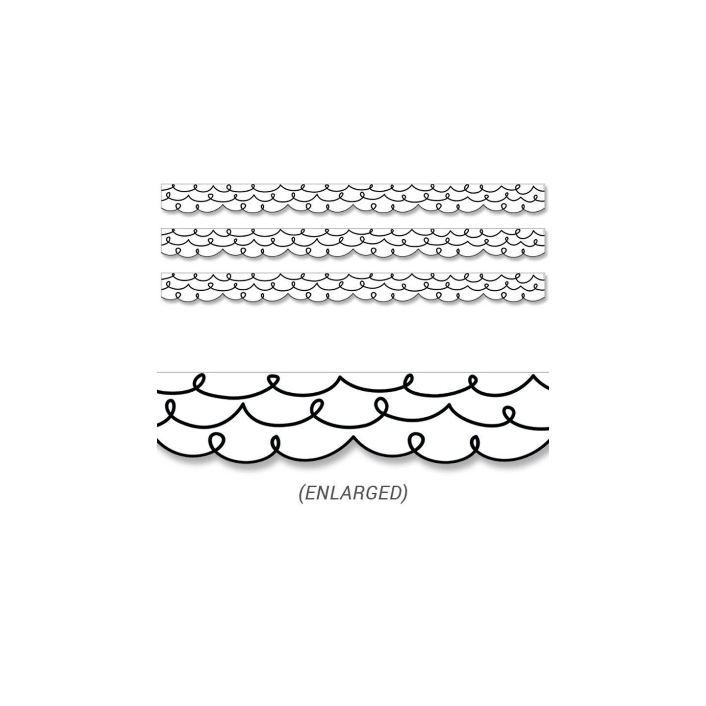 Creative Teaching Press® Core Décor Loop-De-Loop Border EZ Border, 48 Feet Per Pack, 3 Packs