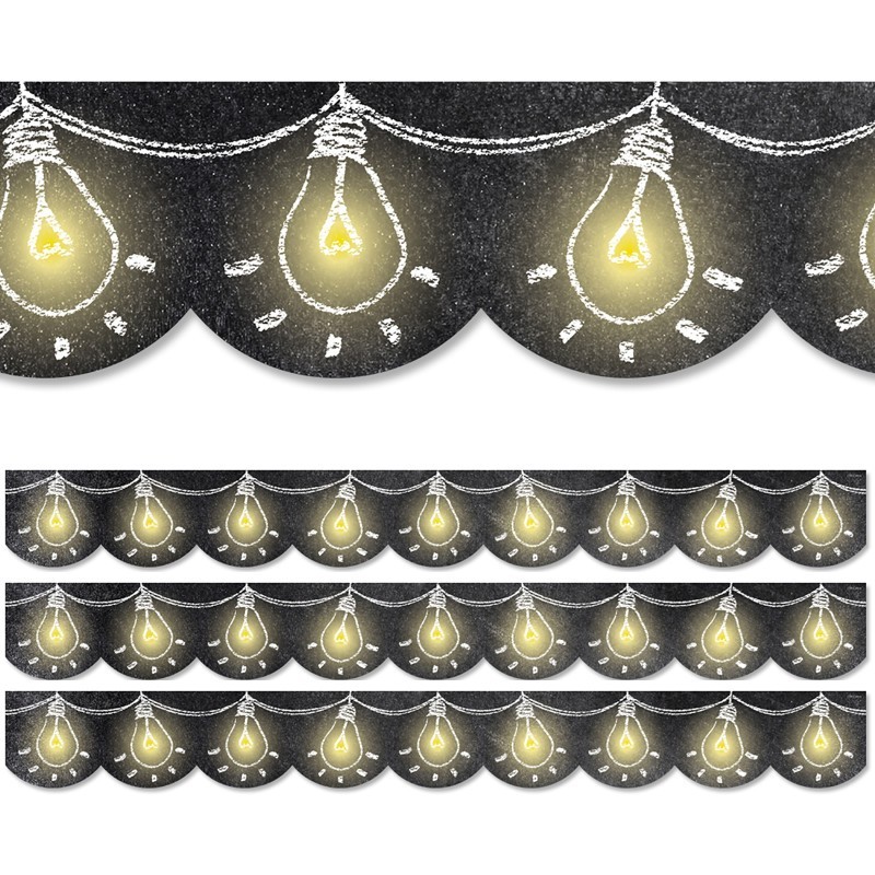 Creative Teaching Press® Lightbulbs EZ Border, 48 Feet, 3 Packs