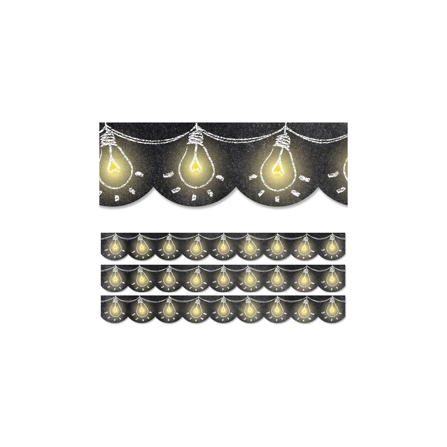 Creative Teaching Press® Lightbulbs EZ Border, 48 Feet, 3 Packs