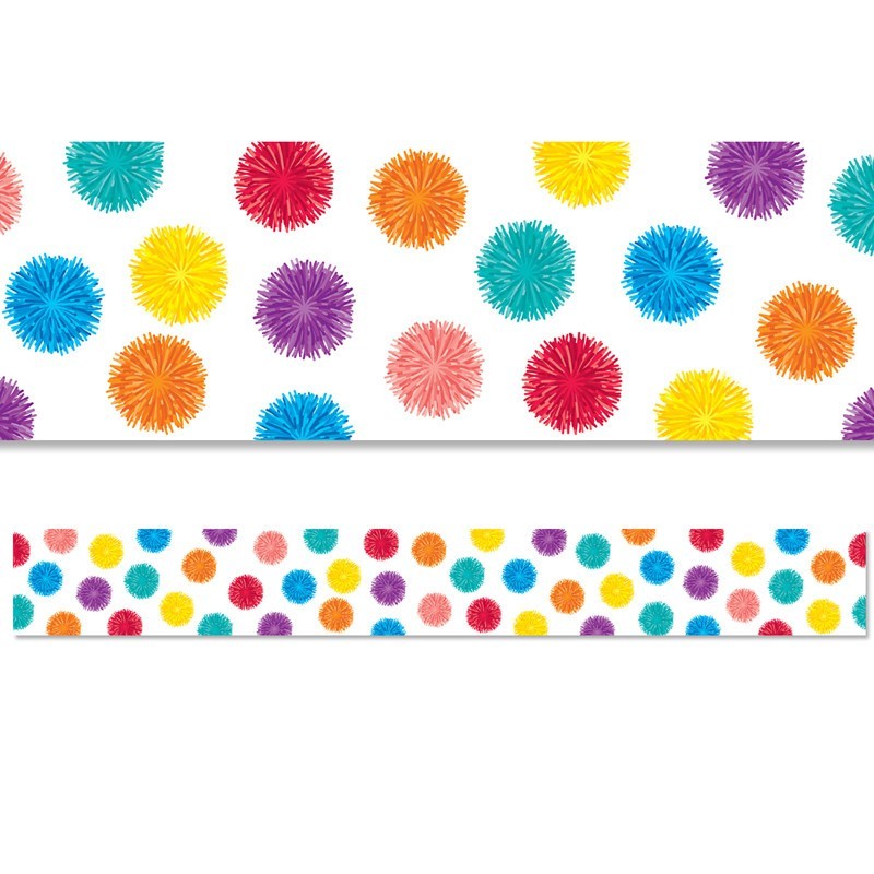 Creative Teaching Press® Pom Dots EZ Border, 48 Feet