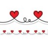 Creative Teaching Press® Doodle Hearts EZ Border, 48 Feet