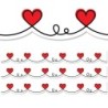 Creative Teaching Press® Doodle Hearts EZ Border, 48 Feet, 3 Packs