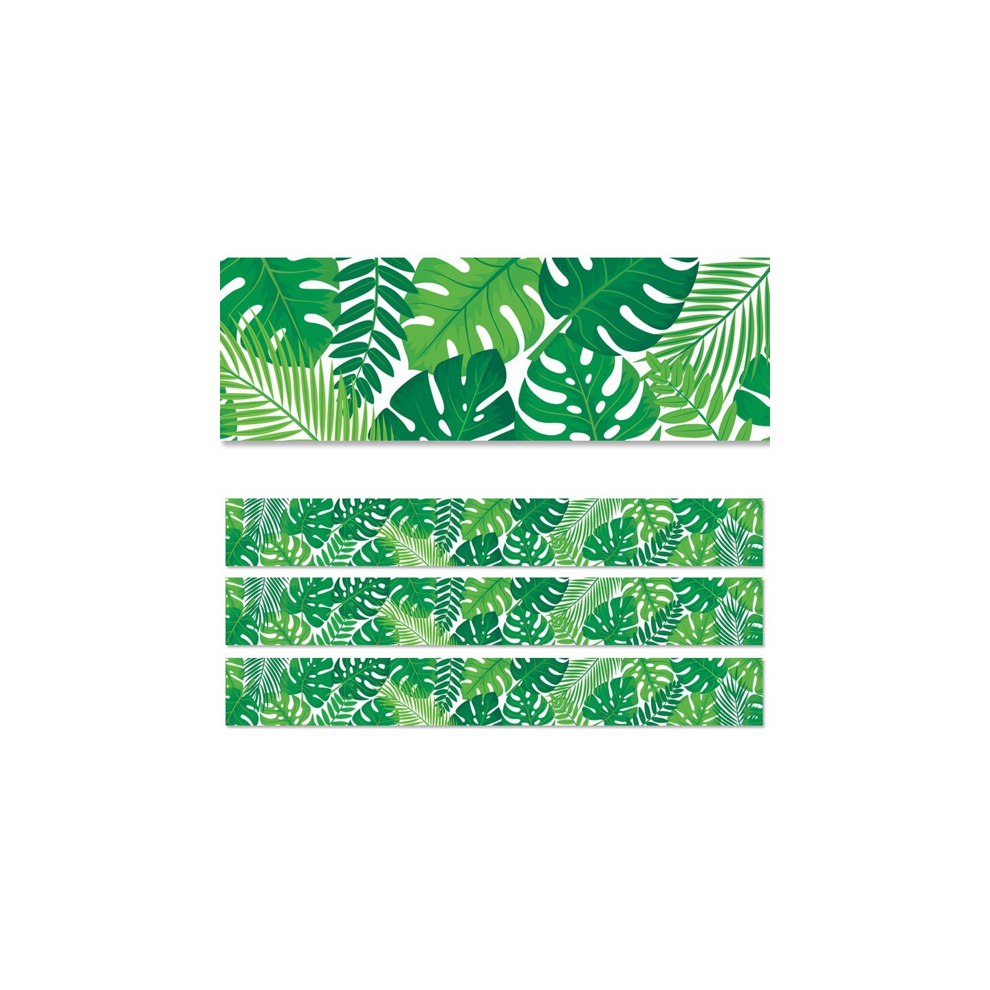 Creative Teaching Press® Tropical Leaves EZ Border, 48 Feet, 3 Packs