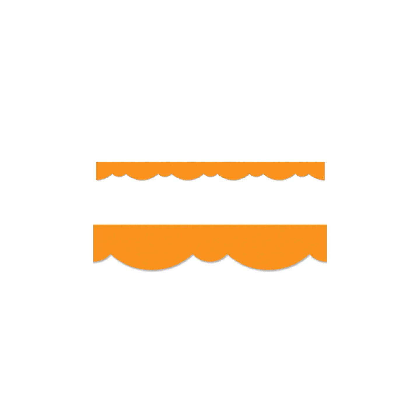 Creative Teaching Press® Core Decor Orange Stylish Scallops EZ Border™, 48 Feet