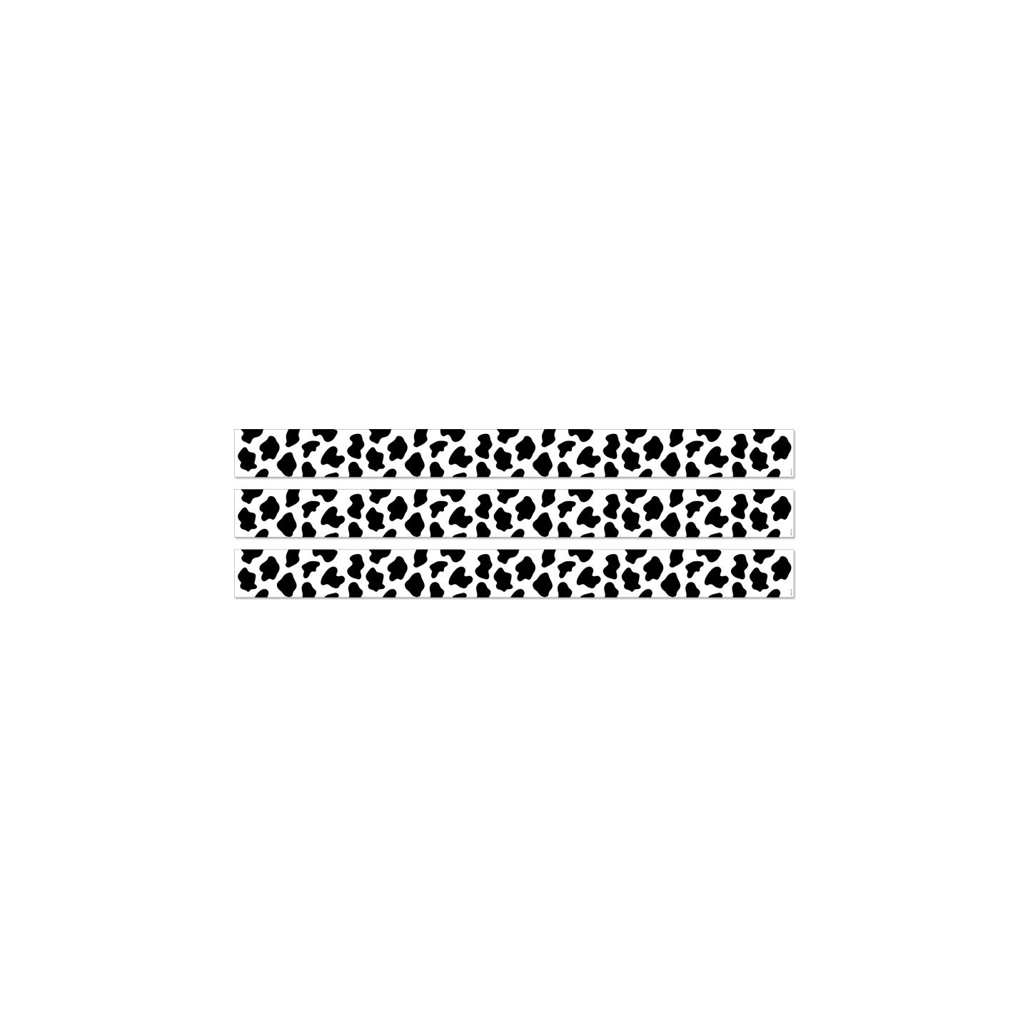 Creative Teaching Press® Cow Print EZ Border, 48 Feet Per Pack, 3 Packs