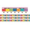 Creative Teaching Press® Upcycle Style Rustic Pencils EZ Border, 48 Feet Per Pack, 3 Packs