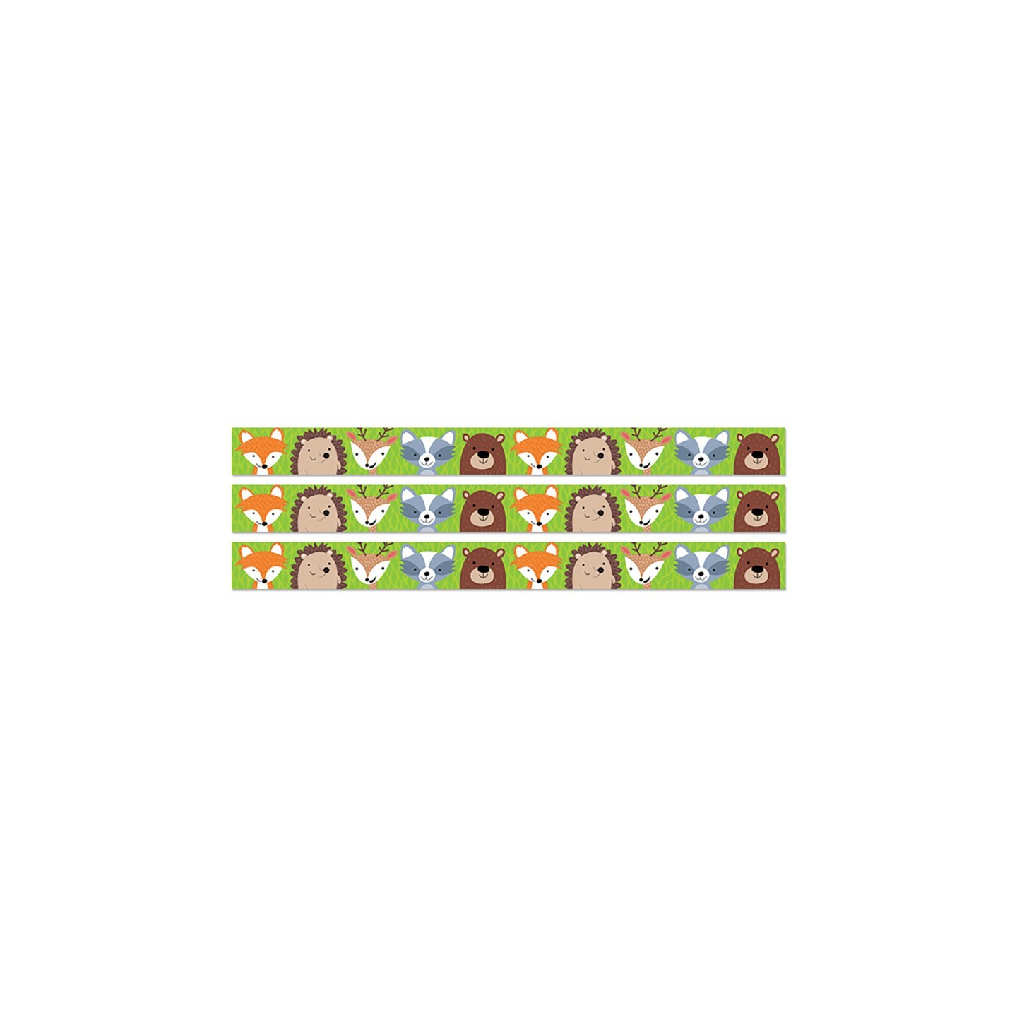 Creative Teaching Press® Woodland Animals EZ Border, 48 Feet Per Pack, 3 Packs
