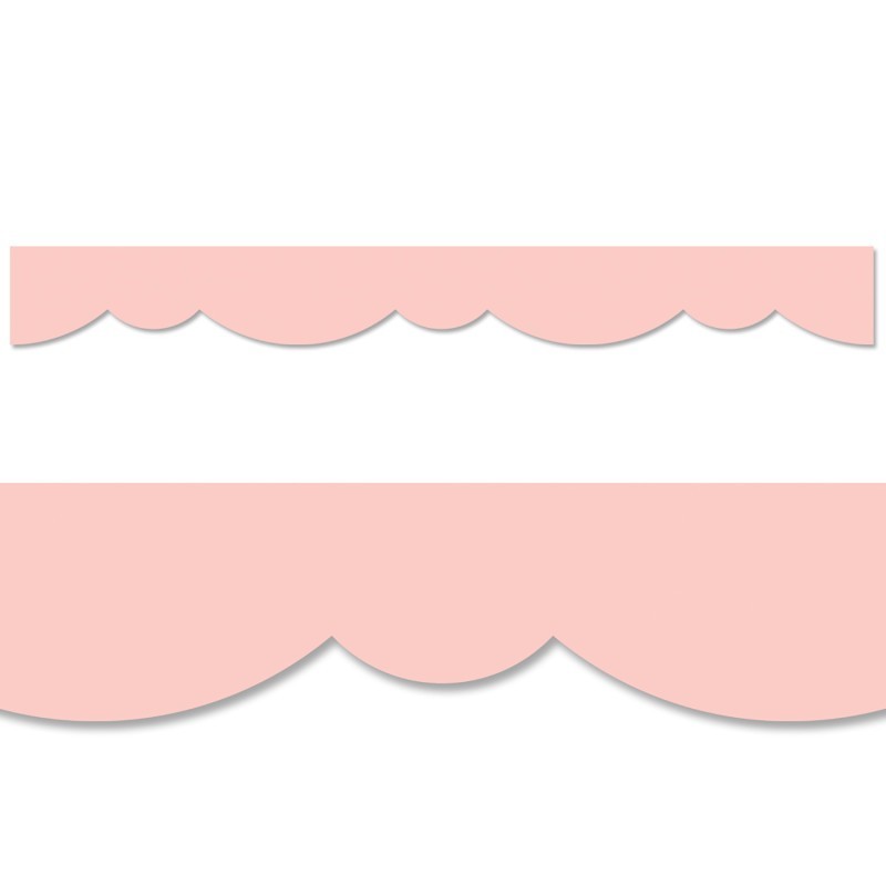 Creative Teaching Press® Blush Stylish Scallops EZ Border, 48 Feet