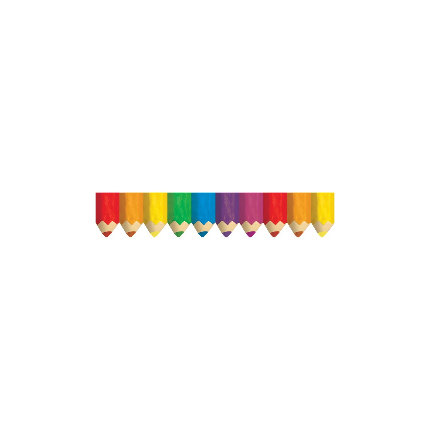 Creative Teaching Press® Jumbo Color Pencils EZ Border, 48 Feet
