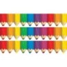 Creative Teaching Press® Jumbo Color Pencils EZ Border, 48 Feet Per Pack, 3 Packs