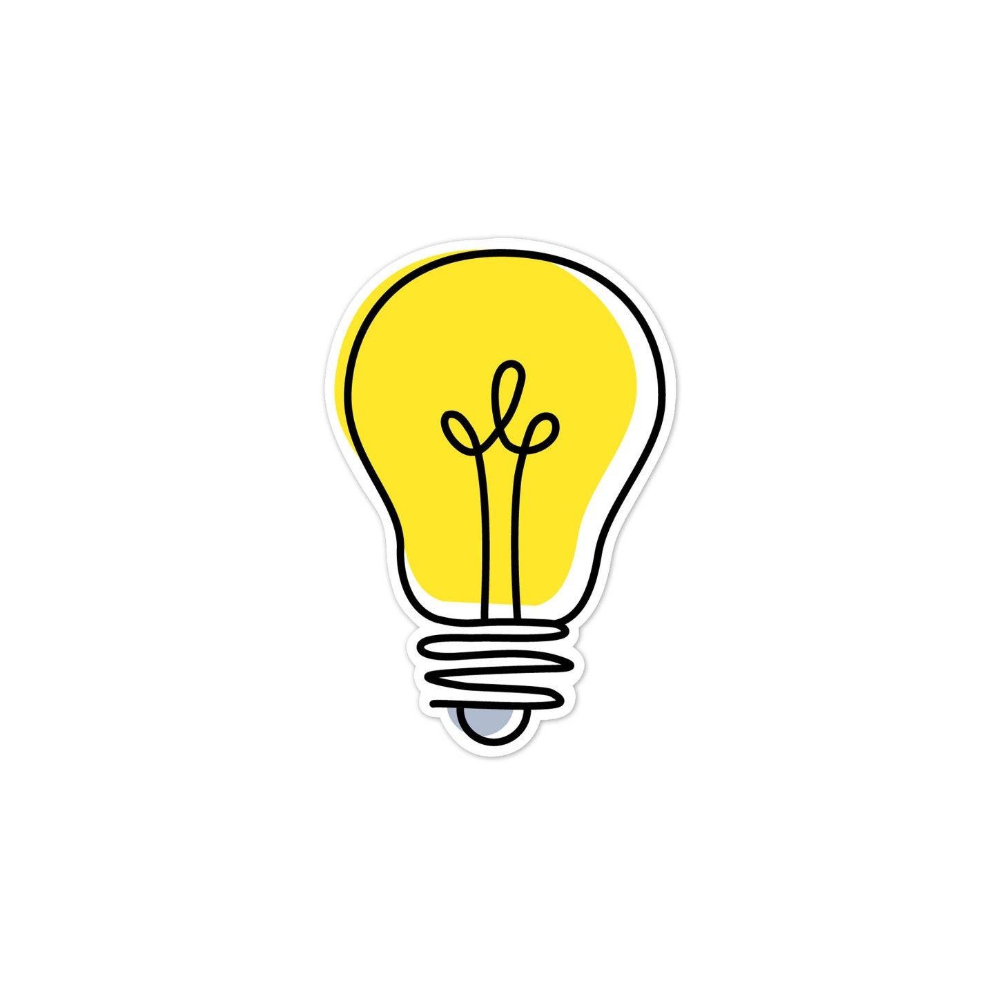 Creative Teaching Press® Core Décor Doodle Lightbulb 6" Designer Cut-Outs, Pack of 36