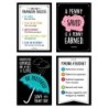 Creative Teaching Press® Financial Literacy Inspire U™ 4-Poster Pack
