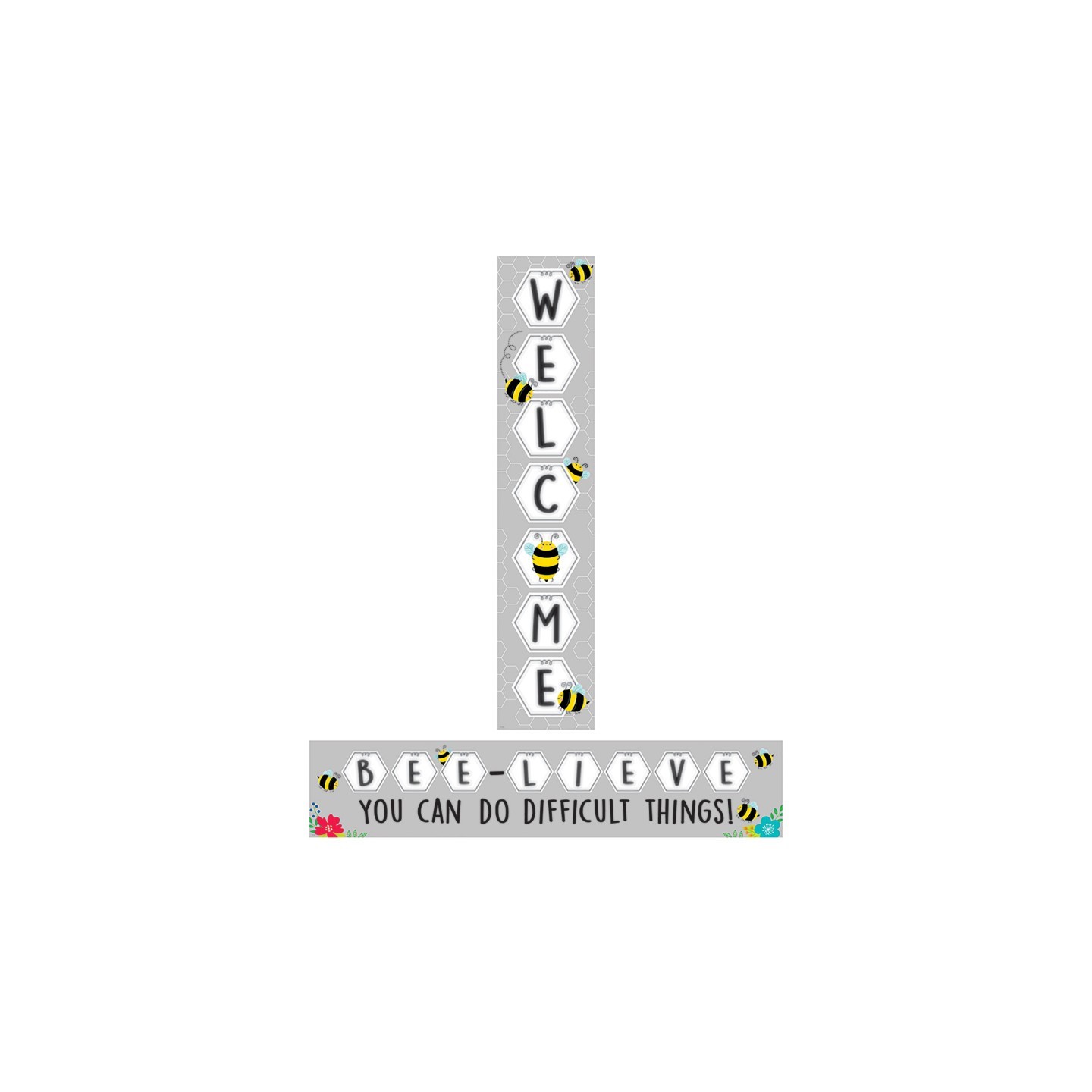 Creative Teaching Press® Busy Bees Double-Sided Welcome Banner, 39" x 8"