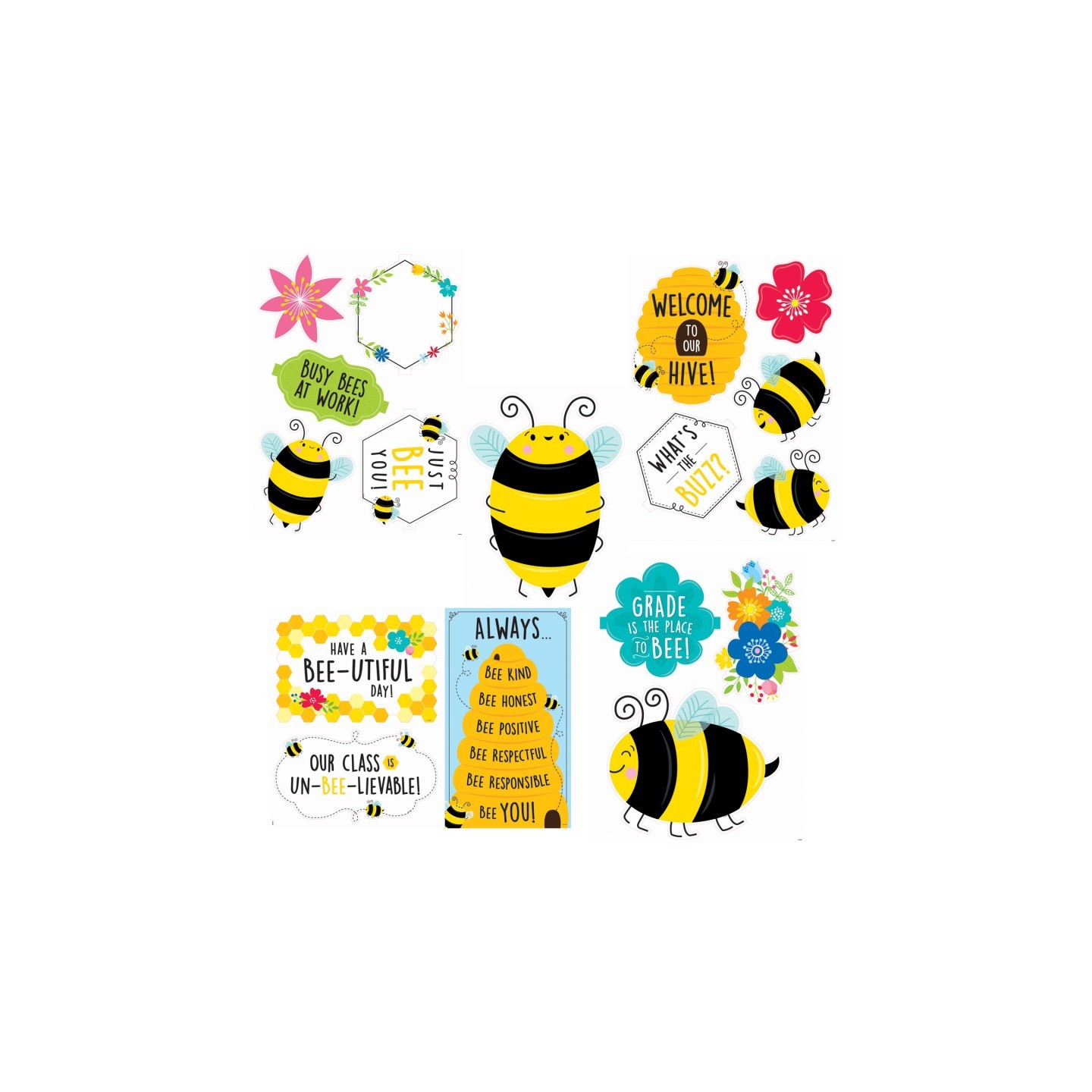 Creative Teaching Press® Busy Bees Bulletin Board Set