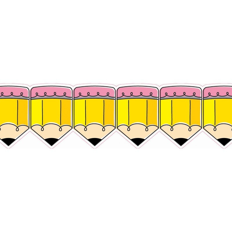 Creative Teaching Press® Doodle Pencils EZ Border™, 48 Feet