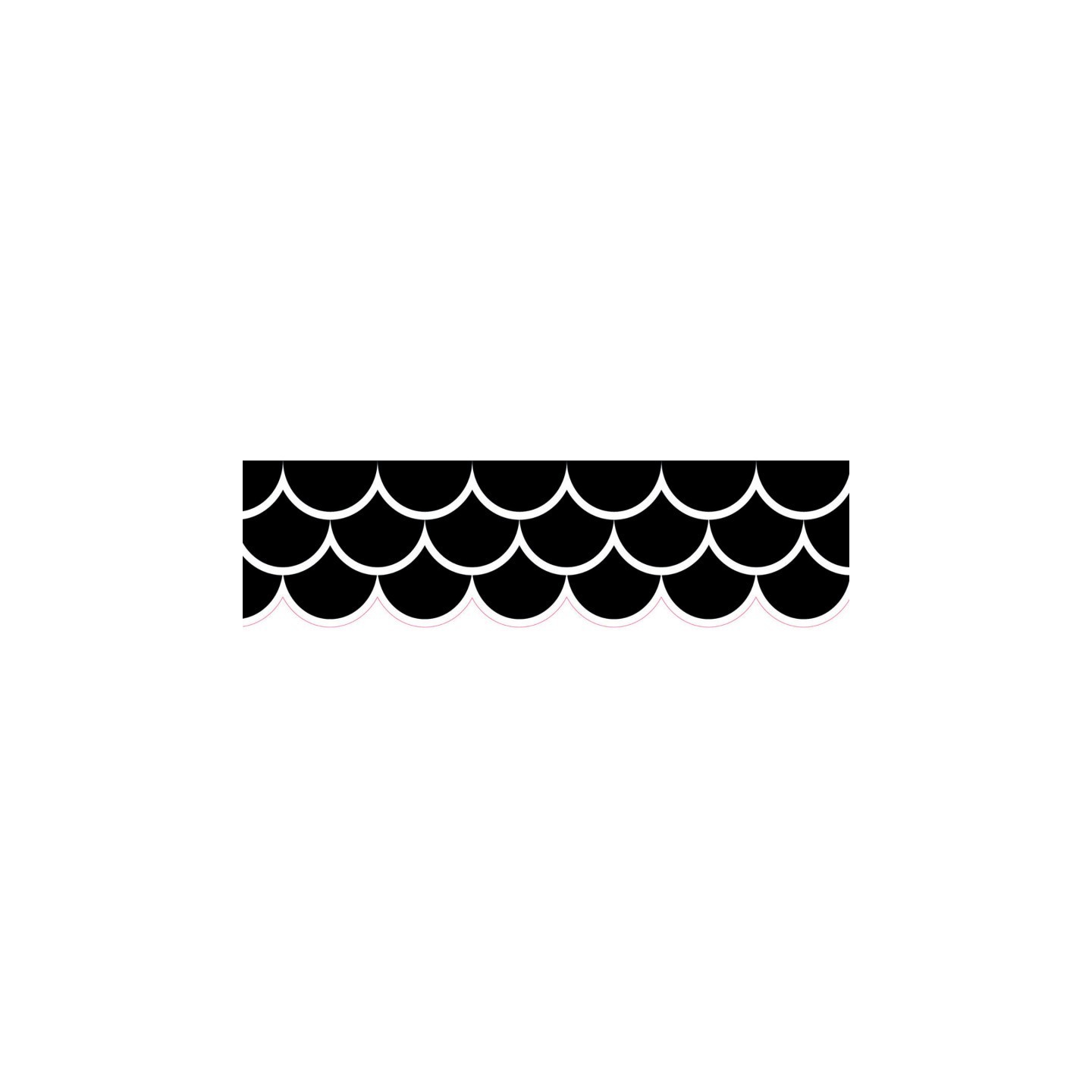 Creative Teaching Press® Black Scallops EZ Border™, 48 Feet