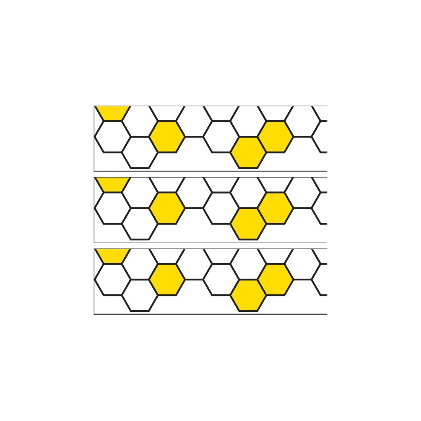 Creative Teaching Press® Busy Bees Honeycomb EZ Border™, 48 Feet Per Pack, 3 Packs