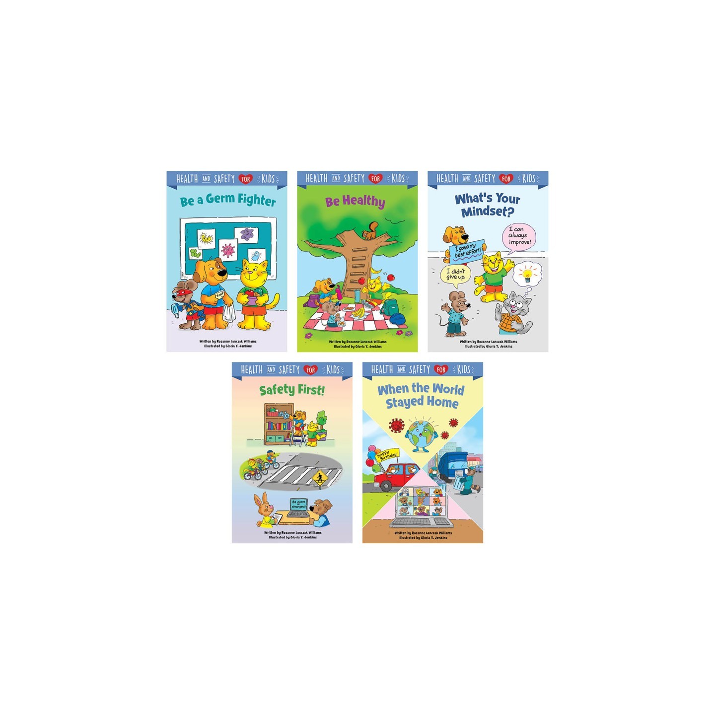 Creative Teaching Press® Health & Safety for Kids, 5-Book Pack