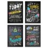 Creative Teaching Press® Colorful Inspiration Inspire U 4-Poster Pack