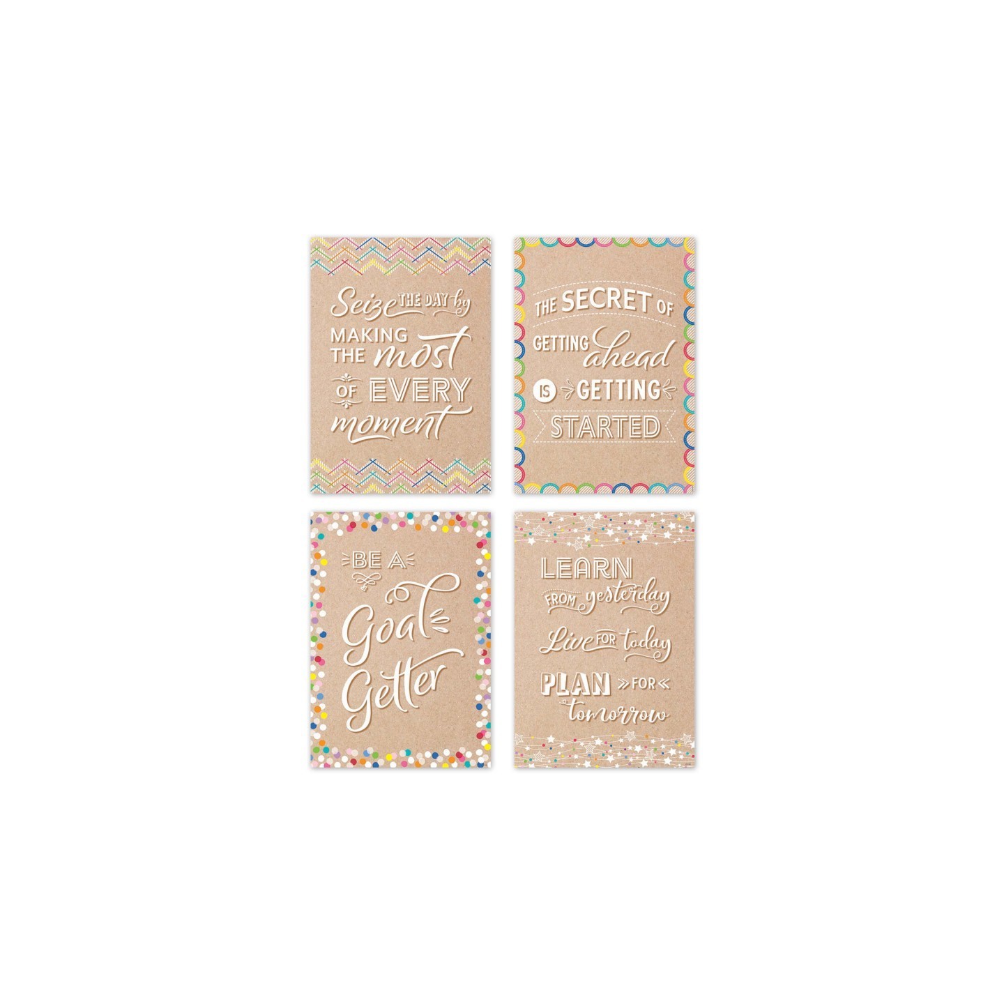 Creative Teaching Press® Krafty Pop Inspire U 4-Poster Pack