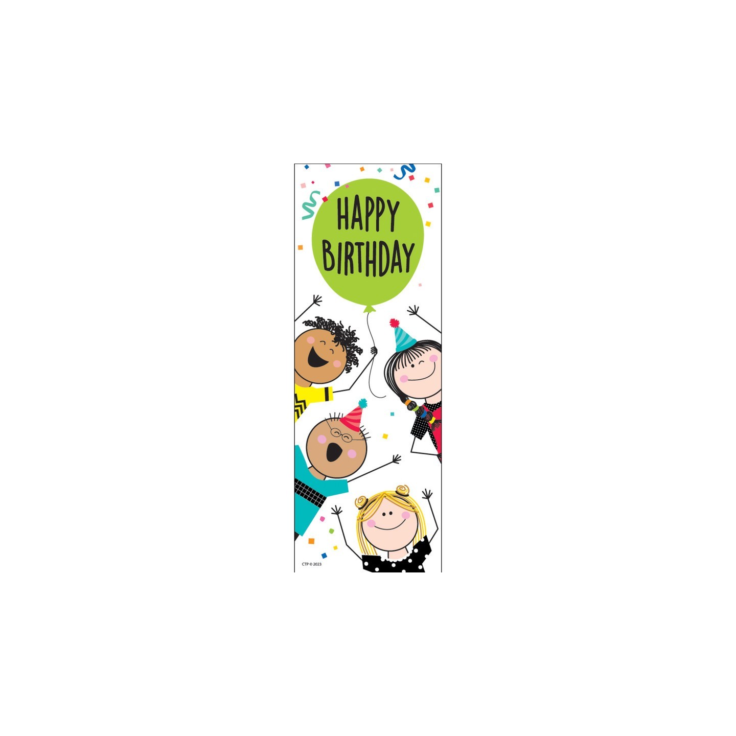 Creative Teaching Press® Happy Birthday Bookmark, Pack of 30