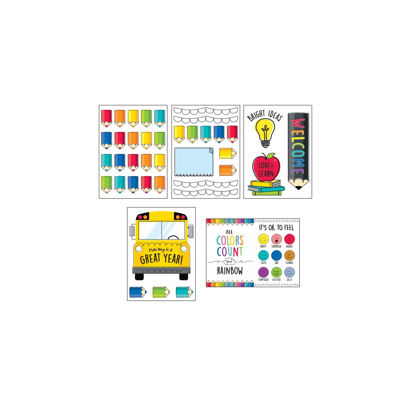 Creative Teaching Press® Ready For School Bulletin Board