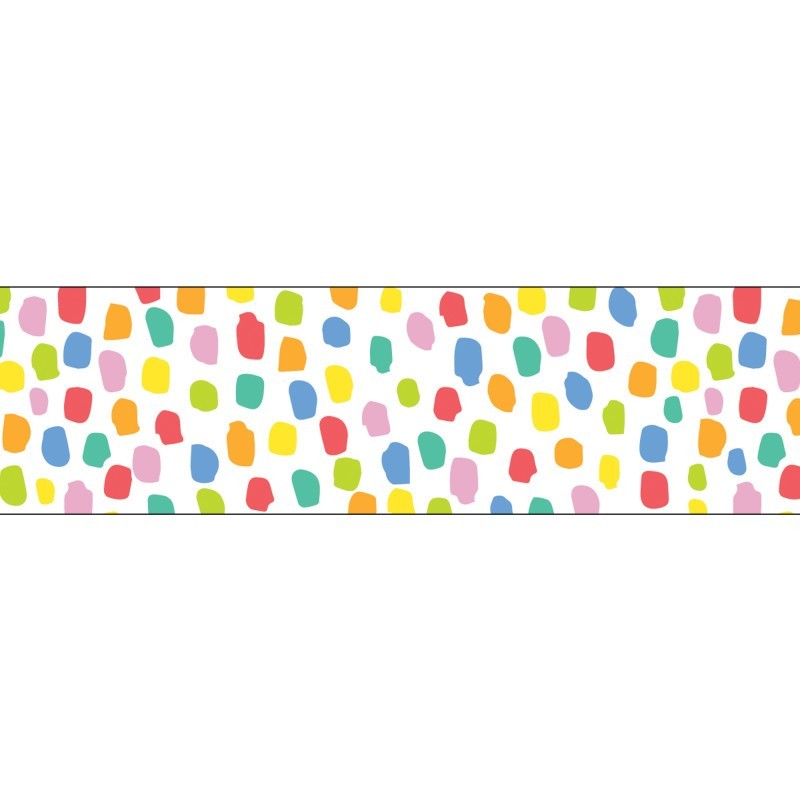 Creative Teaching Press® Core Decor Colorful Messy Dots EZ Border, 48 Feet