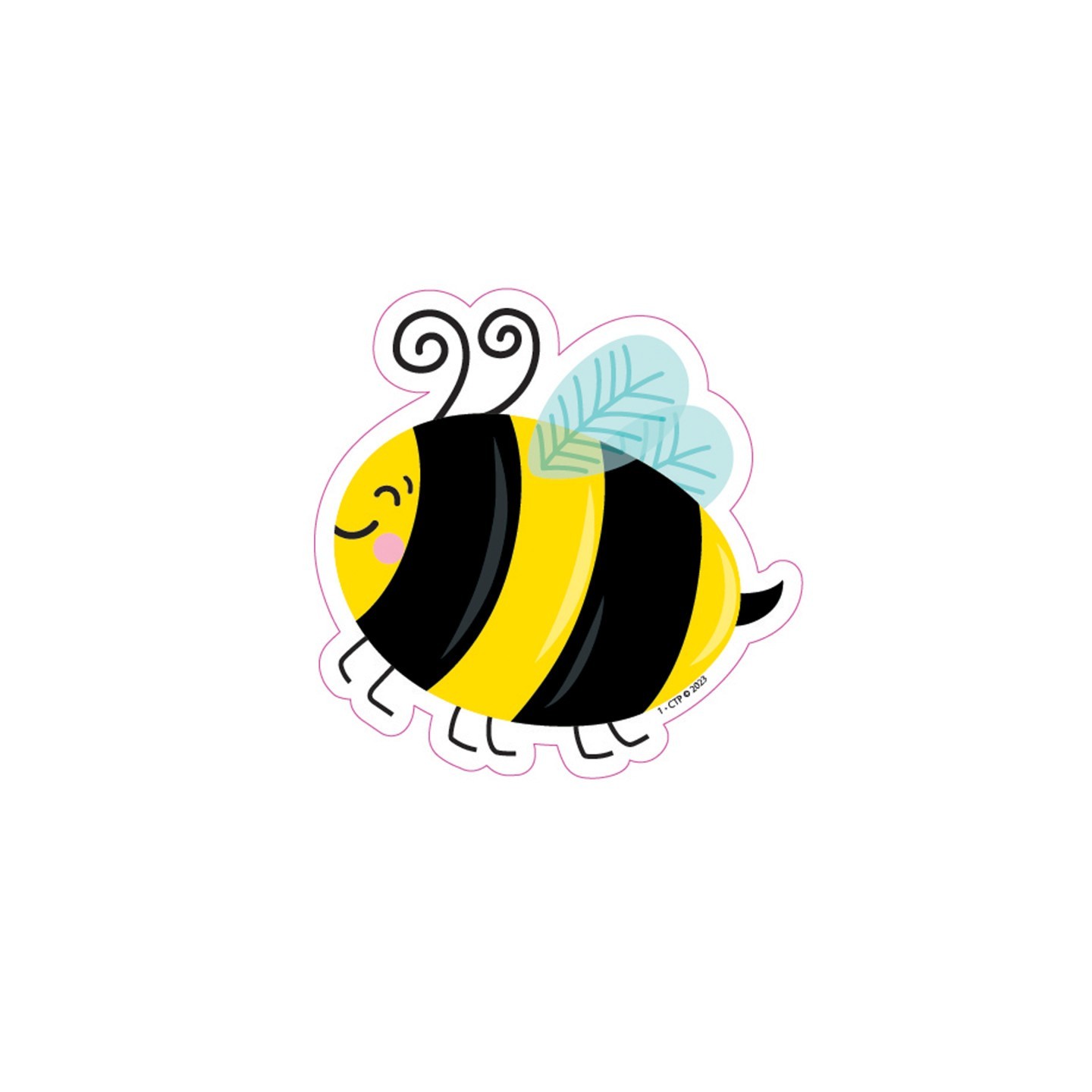 Creative Teaching Press® Busy Bees 3 Inch Designer Cut-Outs, Pack of 36